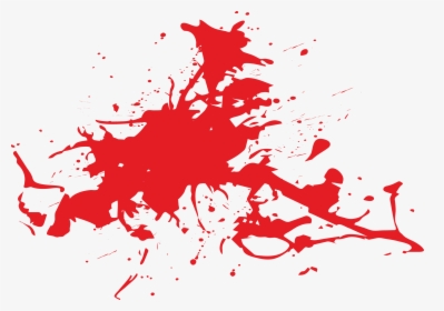 Blood Splatter Film Clip Art - Blood Splatter Clipart, HD Png Download, Free Download