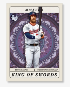 Bryce Harper 2018 Topps Gypsy Queen Baseball Tarot - Magento, HD Png Download, Free Download