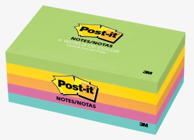 Post-it® Notes Assorted Jaipur Colours - Box, HD Png Download, Free Download