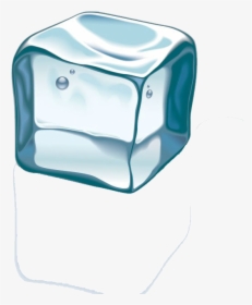 Ice Cube Melting Clip Art - Frozen Transparent Ice Cube, HD Png Download, Free Download