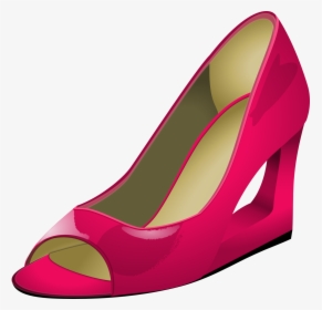Pink High Heels Clipart - Big Pink High Heels, HD Png Download, Free Download