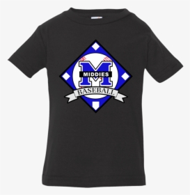 Infant T-shirt - Middletown Baseball - Diamond Logo - Versace Mickey Mouse T Shirt, HD Png Download, Free Download