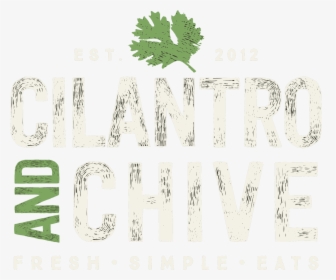 Cilantro And Chive Logo, HD Png Download, Free Download