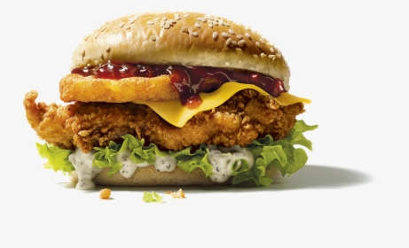 Kfc Burger Png Pic - Kfc Christmas Burger, Transparent Png, Free Download