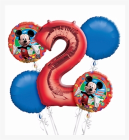 Mickey Mouse Balloons Png - Mickey Mouse Birthday Balloon, Transparent Png, Free Download