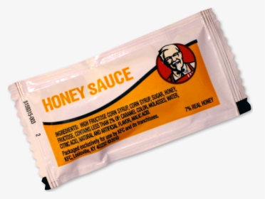 Kfc Honey Sauce Packet - Kfc Honey Sauce Ingredients, HD Png Download, Free Download