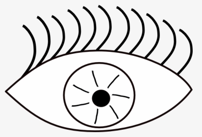 Eye Clip Art Black And White - Sense Of Sight Clipart, HD Png Download, Free Download