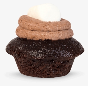 Hot Cocoa Cupcake Small Image - Chocolate Cake, HD Png Download, Free Download