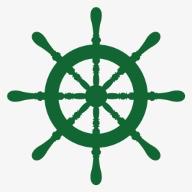 Ship Wheel Laker School - Vector Boat Steering Wheel, HD Png Download, Free Download