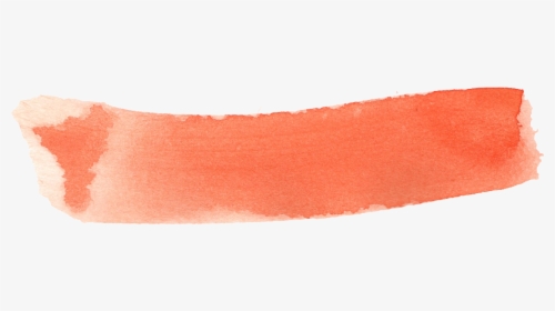 Brush Stroke Watercolor Background Png, Transparent - Peach Watercolor Brush Stroke Png, Png Download, Free Download