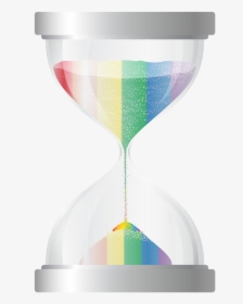 Hourglass Timer Rainbow Free Picture - Clipart Hourglass, HD Png Download, Free Download