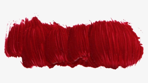Red Paint Stroke Png - Dark Red Paint Brush Png, Transparent Png, Free Download