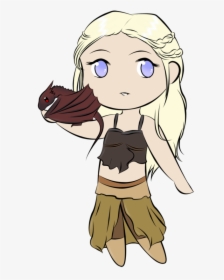 Transparent Daenerys Targaryen Png - Khaleesi Game Of Thrones Cartoon, Png Download, Free Download