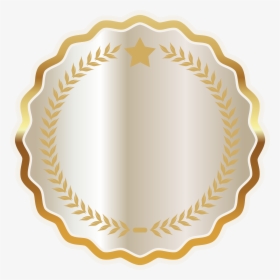 Golden Badge Png High-quality Image - Gold Leaves Circle Png, Transparent Png, Free Download