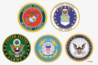 Military Branch Logos Png - Military Branches, Transparent Png, Free Download