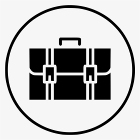 Travel Bag Tour Carry Tourist Luggage Office - Icon Circle Office Png, Transparent Png, Free Download
