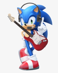 #sonic The #hedgehog #electric #guitar Https, HD Png Download, Free Download