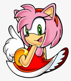 Amy Rose Sonic Adventure Art, HD Png Download, Free Download