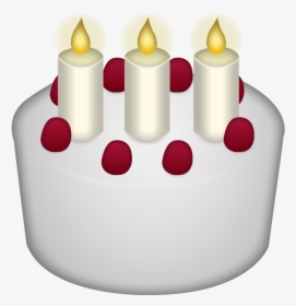 Download Birthday Icon Island - Transparent Background Cake Emoji, HD Png Download, Free Download