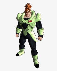 Android16 Battle Of Z Render - N 16 Dragon Ball Z, HD Png Download, Free Download