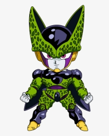 Chibi Cell Perfect - Cell Dragon Ball Chibi, HD Png Download, Free Download