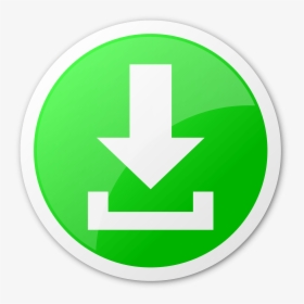 Large Green Arrow Download Button - Download Clipart, HD Png Download, Free Download
