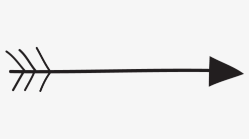 Tribal Arrow Png Transparent - Simple Tribal Arrow, Png Download, Free Download