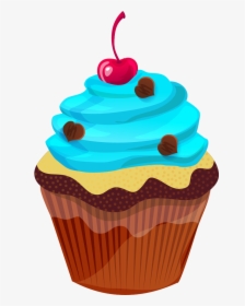 Cute Clip Art Cake - Cupcake Clipart, HD Png Download, Free Download