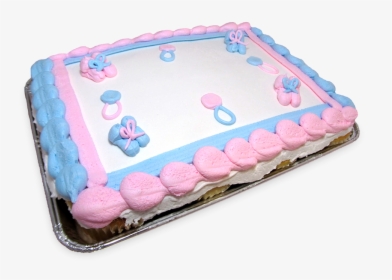 Half Sheet Cake Size Gender Reveal, HD Png Download, Free Download