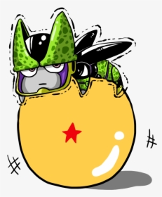 Dragon Ball Cell Zerochan Anime Image Board Clip Art - Cartoon, HD Png Download, Free Download