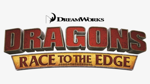 Dreamworks Pictures Logo Png - Dragons Race To The Edge Logo, Transparent Png, Free Download