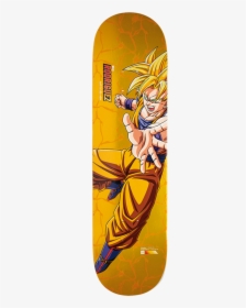 Dbz Paul Rodriguez Super Saiyan Goku Deck - Primitive Dragon Ball Z Skateboard, HD Png Download, Free Download