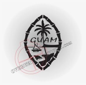 Guam Seal Sticker - Guam, HD Png Download, Free Download