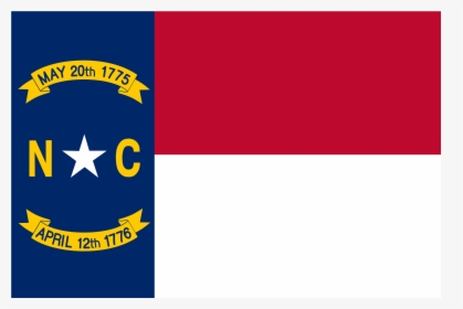 North Carolina State Flag Png - North Carolina State Flag, Transparent Png, Free Download
