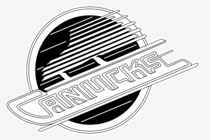 Transparent Vancouver Canucks Logo Png - Black And White Canucks Logo Vector, Png Download, Free Download