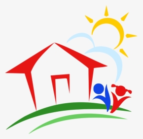 Childcare House Logo, HD Png Download, Free Download
