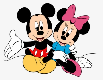Mickey, Minnie Posing - Mickey Y Minnie Png, Transparent Png, Free Download