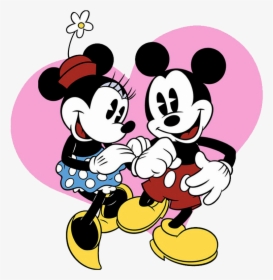 Classic Mickey Minnie Clipart - Disney Mickey Mouse And Minnie Mouse, HD Png Download, Free Download