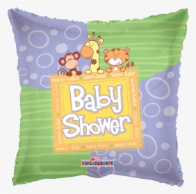 Globo Baby Shower Animalitos - Cushion, HD Png Download, Free Download