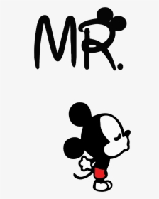 Transparent Baby Minnie Mouse Clipart - Mr & Mrs Mickey Mouse, HD Png Download, Free Download