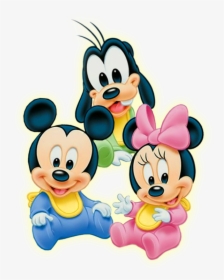 Baby Mickey And Minnie Mouse Png - Baby Mickey Mouse And Friends, Transparent Png, Free Download