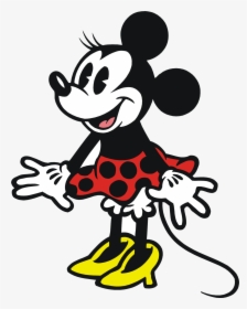 Passatempo Da Ana - Red Vintage Minnie Mouse, HD Png Download, Free Download