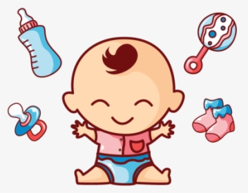 Cha De Bebe Png - Baby Shower Vector Png, Transparent Png, Free Download
