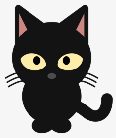 Collection Of Cute - Cute Black Cat Clipart, HD Png Download, Free Download