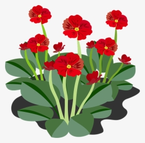 Clip Art, Flor, Flora, Flower, Nature, Plant - Plant With Flowers Clipart, HD Png Download, Free Download