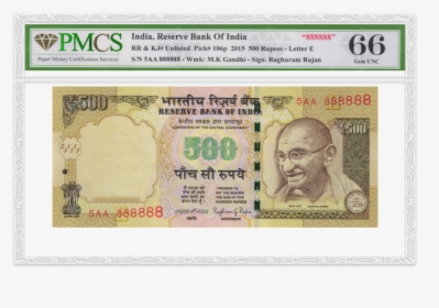 India 500 Rupees, HD Png Download, Free Download