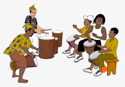 Drummer - African Music Clip Art, HD Png Download, Free Download
