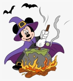 Halloween Clipart - Minnie Mouse Halloween Clipart, HD Png Download, Free Download