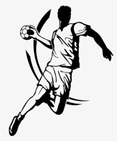 Handball Sport Wall Decal - Transparent Handball Logo, HD Png Download, Free Download