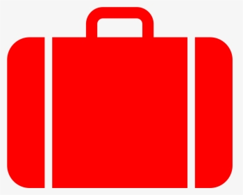 Luggage On Red Icon, HD Png Download, Free Download